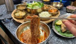 Cold Korean noodles