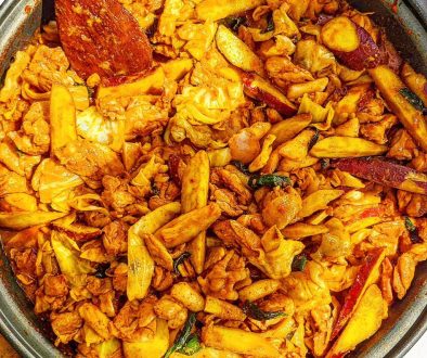 cook dak-galbi